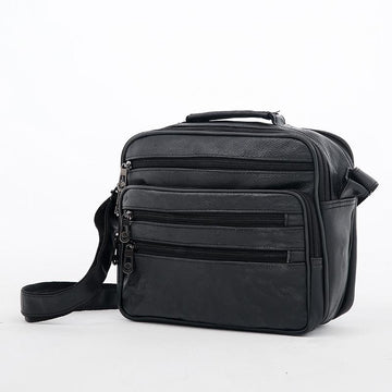 Men Handbag Zipper Men Business Bag Black Male Bag Shoulder Bags