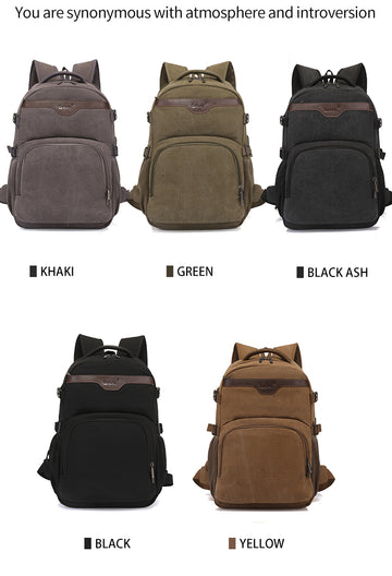 GRANT Canvas Laptop Backpack